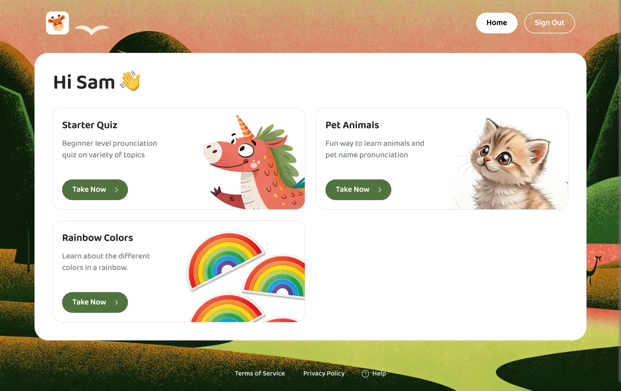 a project screenshot